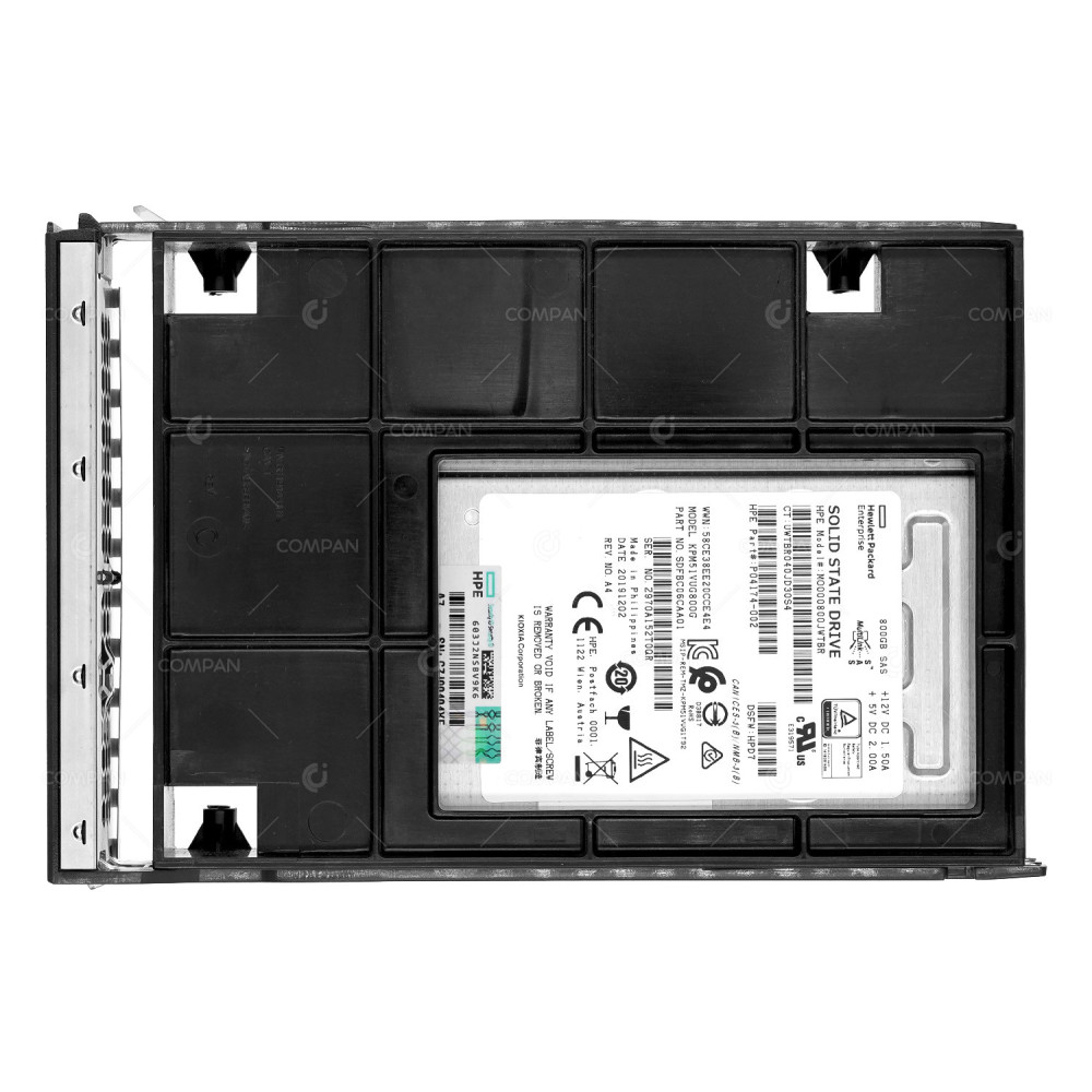 P06579-001 LFF  HP 800GB 12G SAS 3.5 LFF SSD